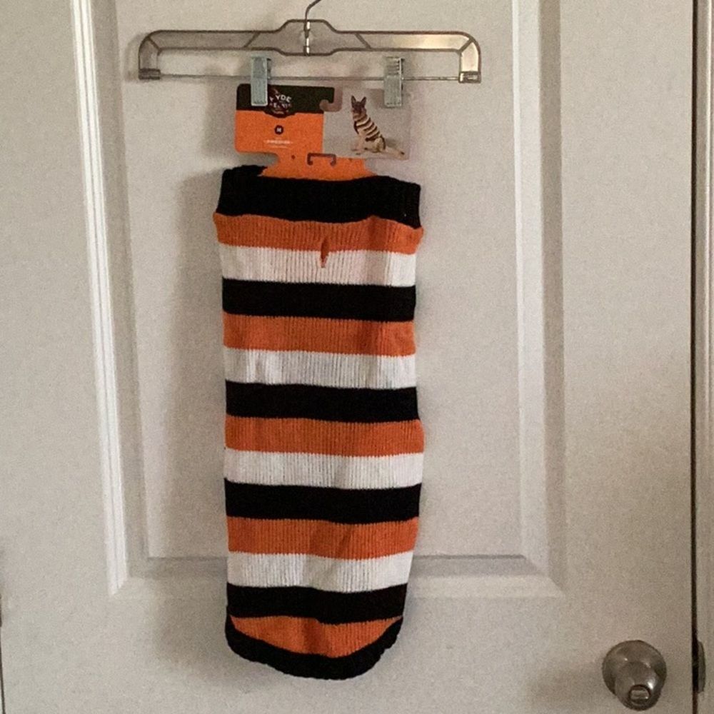 Pet sweater medium Halloween